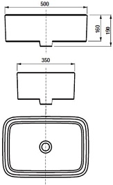Акватон Мебельная раковина Mila 50 – фотография-4